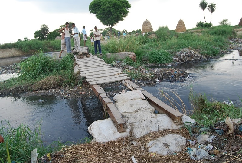 The Kali originates from the forest region in Antwada village in Jaansad tehsil of Muzafarnnagar dis