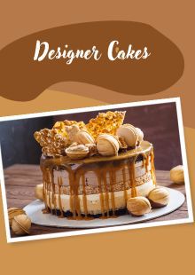 Designer Cakes (1/2 kg)