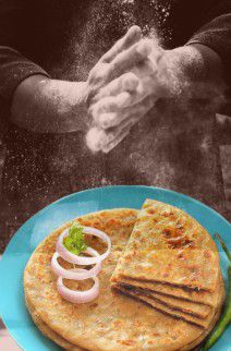 Paratha Chicken