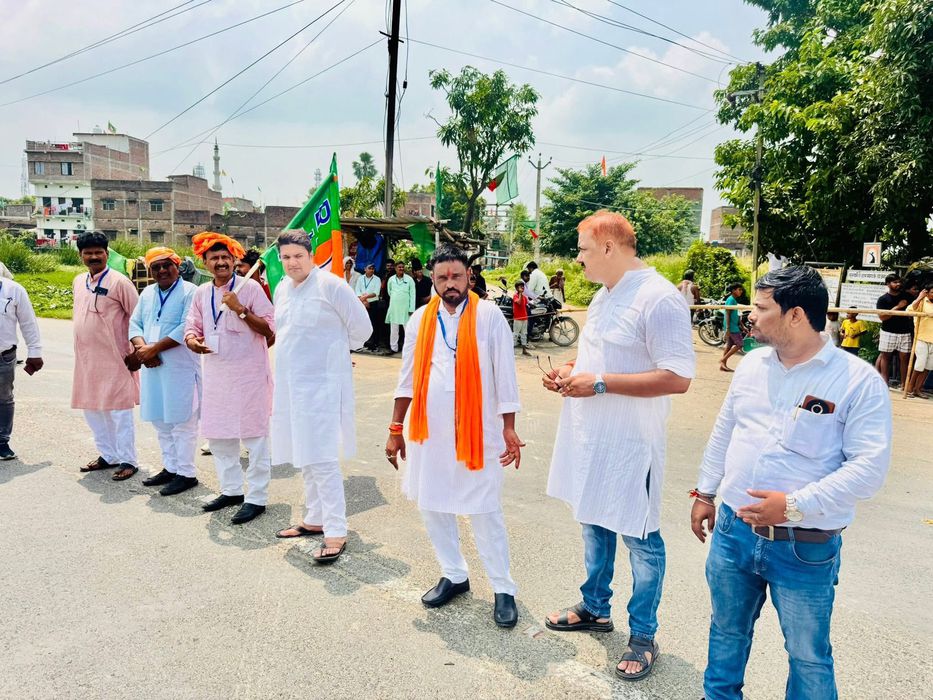 -विधानसभा क्षेत्र के भावी विधायक भाजपा प्रत्याशी मनोज कुमार राम जी ने बताया कि आज बिहार के लोकप्रिय 