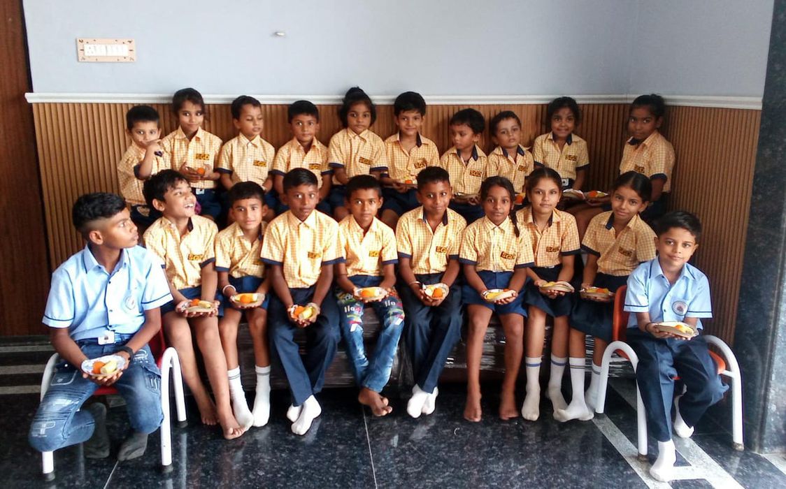 -Today, SGD World Public School celebrated the auspicious occasion of Guru Purnima with great devoti