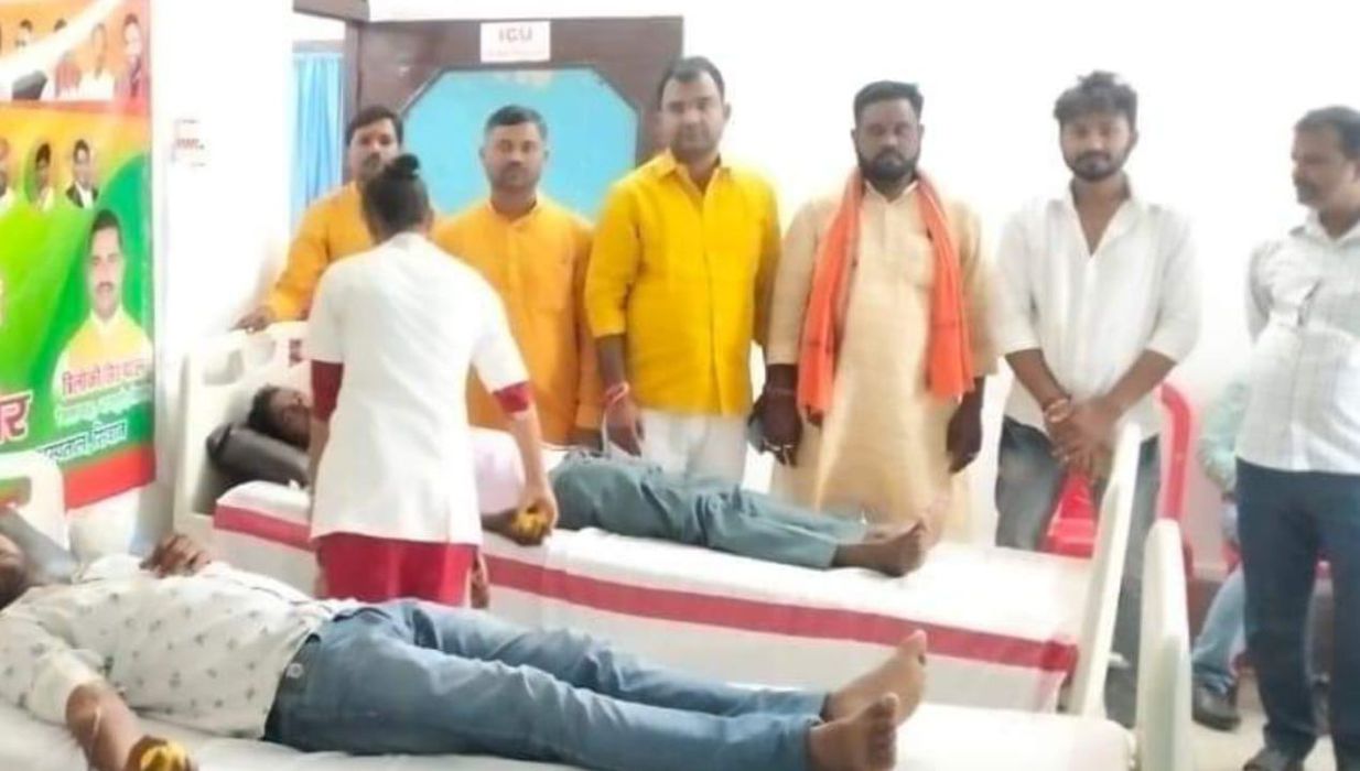 -दरौली के भाजपा नेता मनोज राम जी ने बताया कि प्रधानमंत्री माननीय नरेंद्र मोदी जी के जन्मदिन के अवसर 