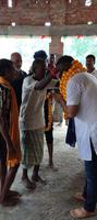 बारिश में भीगता जनसैलाब और अटूट समर्थन मिव पंचायत का विकास सिंह जी ने किया  धन्यवाद
