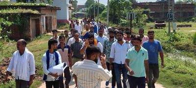 ऐतिहासिक स्वागत के लिए कुड़ासन पंचायत का विकास सिंह जी ने किया दिल से आभार व्यक्त