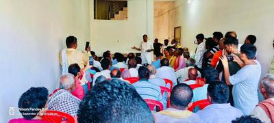 पंडित दीनदयाल उपाध्याय जी के जयंती के उपलक्ष्य में सफाई कार्यक्रम, पौधारोपण एवं पुष्पांजलि कार्यक्रम का हुआ आयोजन