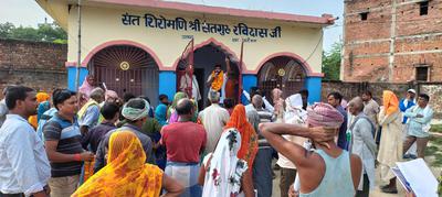 ऐतिहासिक स्वागत के लिए कुड़ासन पंचायत का विकास सिंह जी ने किया दिल से आभार व्यक्त