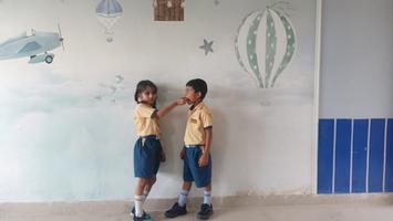 children of SGD World Public School celebrated Raksha Bandhan