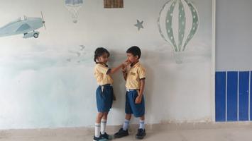 children of SGD World Public School celebrated Raksha Bandhan