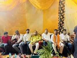 मनोज राम जी की उपस्थिति से शादी समरोह में बना उत्साह का माहौल