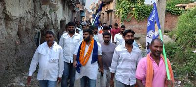 ऐतिहासिक स्वागत के लिए कुड़ासन पंचायत का विकास सिंह जी ने किया दिल से आभार व्यक्त