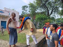 बदलाव की बयार: जनआशीर्वाद यात्रा जलालपुर पंचायत में