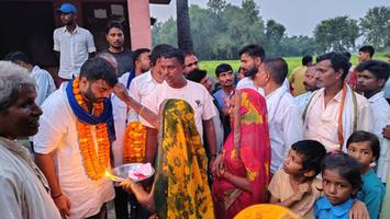ऐतिहासिक स्वागत के लिए कुड़ासन पंचायत का विकास सिंह जी ने किया दिल से आभार व्यक्त