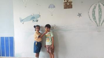 children of SGD World Public School celebrated Raksha Bandhan