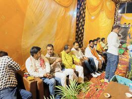 मनोज राम जी की उपस्थिति से शादी समरोह में बना उत्साह का माहौल