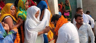 ऐतिहासिक स्वागत के लिए कुड़ासन पंचायत का विकास सिंह जी ने किया दिल से आभार व्यक्त