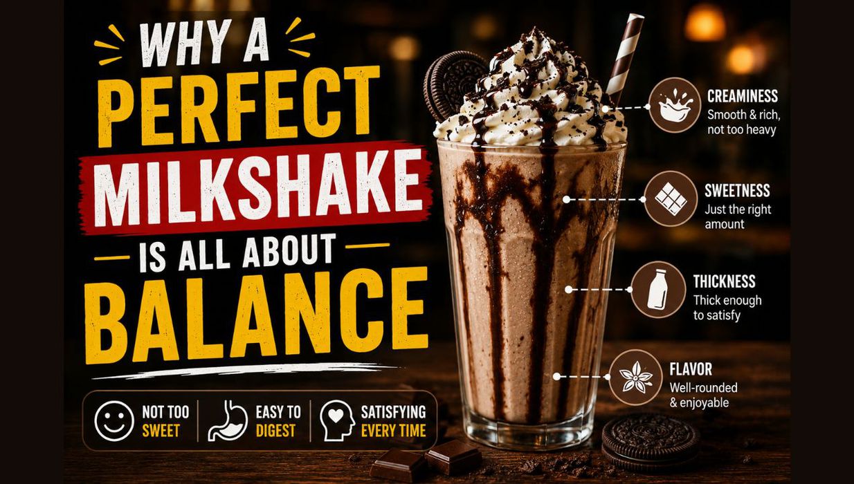 Balancing Milkshakes Why a Perfect Milkshake Is All About Balance