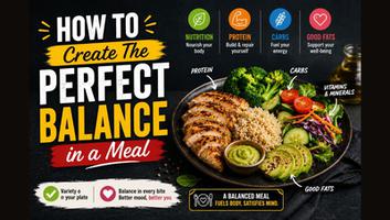 How to Create the Perfect Balance in a Meal