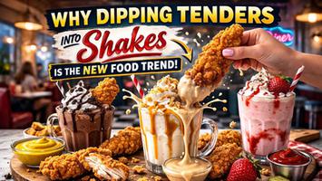 Why Dipping Tenders into Shakes Is the New Food Trend