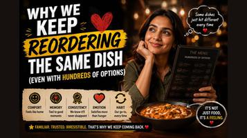 Why We Keep Reordering the Same Dish (Even With Hundreds of Options)