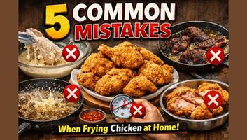 5 Common Mistakes People Make When Frying Chicken at Home