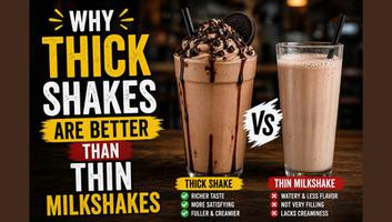 Why Thick Shakes Are Better Than Thin Milkshakes