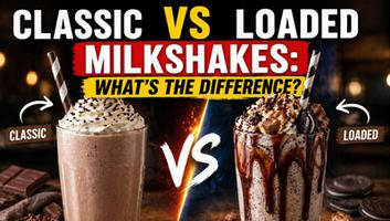 Classic vs Loaded Milkshakes: What’s the Difference?