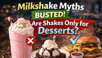 Milkshake Myths Busted: Are Shakes Only for Desserts?