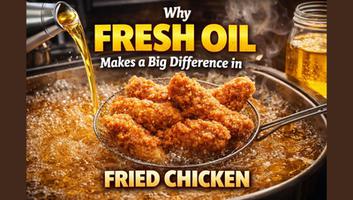 Why Fresh Oil Makes a Big Difference in Fried Chicken