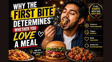 Why the First Bite Determines Whether You Love a Meal