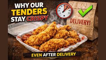 Why Our Tenders Stay Crispy Even After Delivery