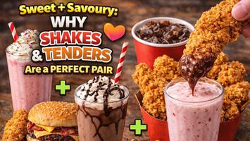 Sweet + Savoury: Why Shakes & Tenders Are a Perfect Pair