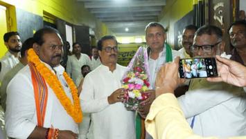 राजपुर कार्यालय का शुभारंभ — हर बूथ, हर पंचायत और हर हृदय में महागठबंधन की गूंज बुलंद करने का संकल्प!