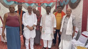 विश्वनाथ राम  - नागपुर गांव में श्राद्ध कर्म में सहभागिता