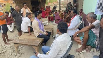 विश्वनाथ राम - बावनबांध गांव में शोक संवेदना: प्रेमनाथ राम जी के पुत्र के निधन पर परिवार से मिले