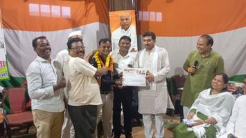 राजीव द्विवेदी - कांग्रेस वार्ड अध्यक्षों का मनोनयन एवं पदभार ग्रहण समारोह