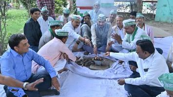 राजीव द्विवेदी - मायावती जी की संकुचित राजनीति के विरोध में — कांग्रेस द्वारा “सद्बुद्धि यज्ञ” का आयोजन