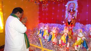 विश्वनाथ राम - आस्था का महापर्व — राजपुर करमी में छठ महोत्सव के संध्या अर्घ्य पर सहभागिता