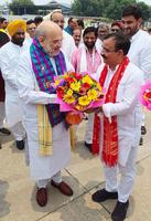 विजय कुमार भुर्जी - देश सेवा के प्रतीक अमित शाह जी के लखनऊ आगमन पर भव्य स्वागत