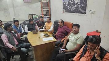 विजय कुमार भुर्जी -  मध्य विधानसभा कार्यालय में SIR विधानसभा टीम के साथ विधानसभा संयोजक की भूमिका में सहभागिता