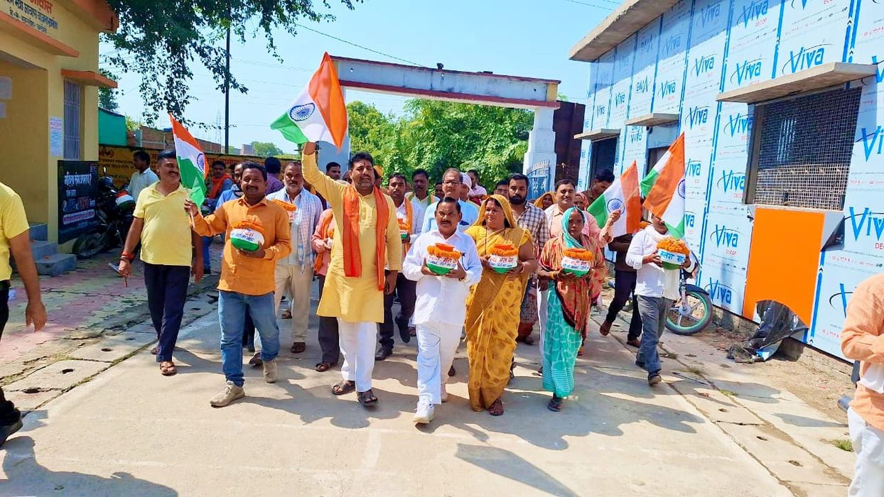 -पूर्व विधानसभा प्रत्याशी भारतीय जनता पार्टी  के नेता सूर्यमुनि जी ने कहा कि “मेरी माटी, मेरा देश” अ