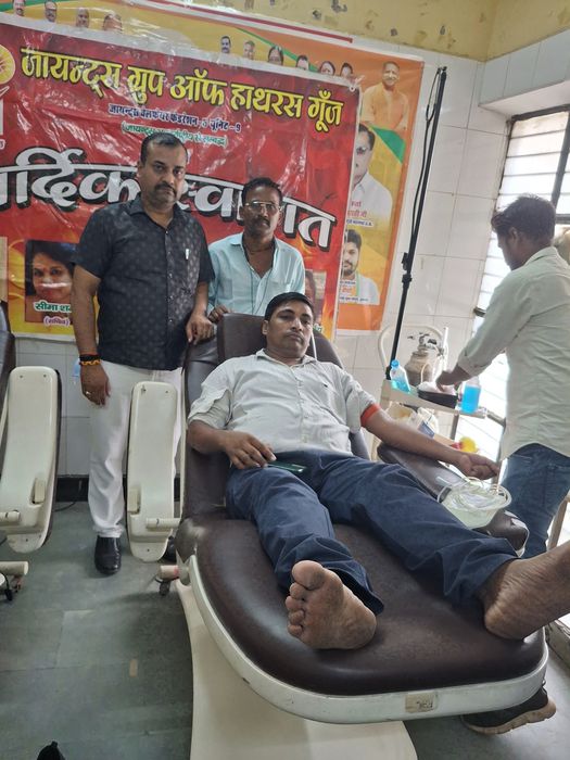 -प्रदेश मंत्री डी.पी भारती जी ने बताया कि हाथरस में यशस्वी प्रधानमंत्री आदरणीय श्री नरेन्द्र मोदी ज