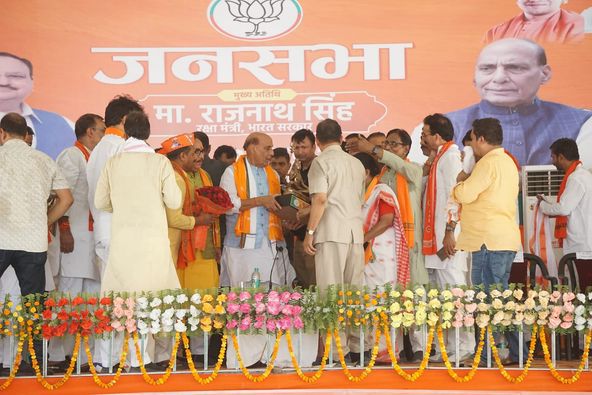 -“चंदौली का संकल्प अटल  जीतेगी भाजपा, खिलेगा कमल”   सकलडीहा 