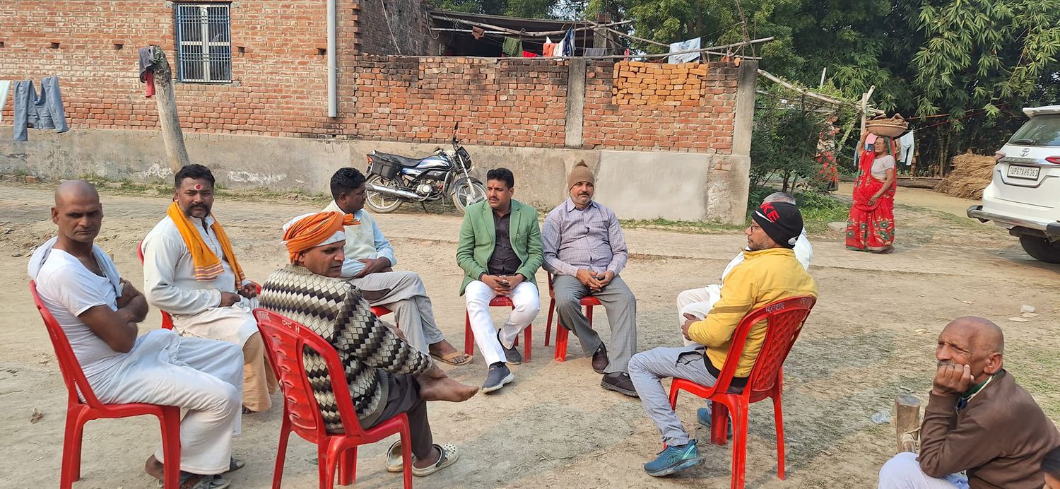 -पूर्व विधानसभा प्रत्याशी भारतीय जनता पार्टी विधानसभा सकलडीहा, चंदौली के नेता सूर्यमुनि तिवारी जी ने