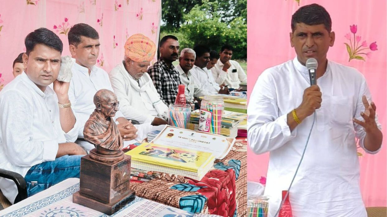 -किसान नेता श्यामलाल जोकचन्द्र जी ने बताया कि आज हमारे गाँव काचरिया चंद्रावत में गाँधी चौराहा, सुभाष
