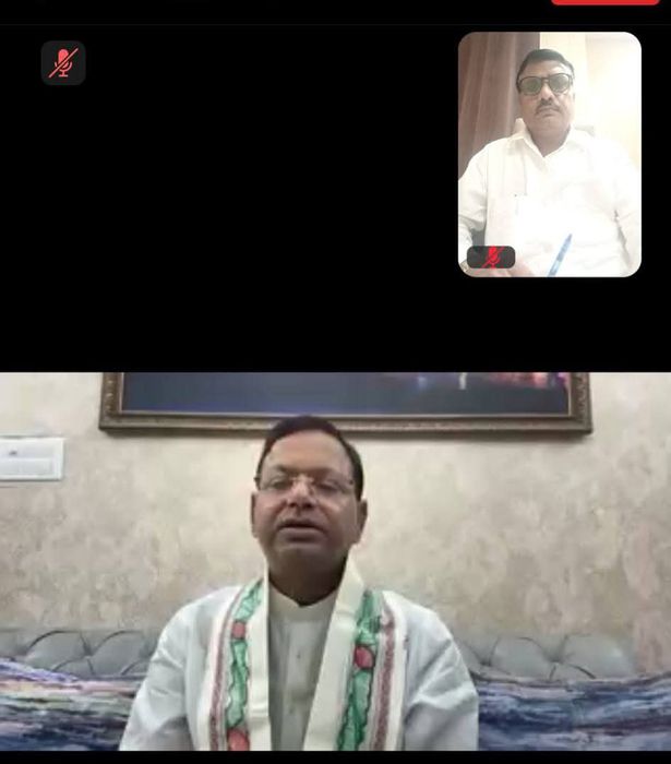 -आज संगठन के आगामी कार्यक्रमों एवं अभियानों की रूपरेखा को लेकर एक महत्वपूर्ण वर्चुअल बैठक आयोजित की 