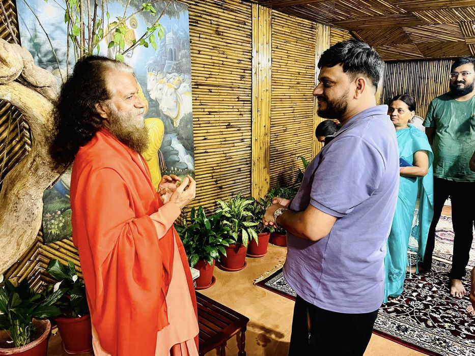-भारतीय जनता पार्टी युवा मोर्चा, उत्तर प्रदेश के संकल्पित युवा नेता शुभम कौशिक जी आज ऋषिकेश में परमा
