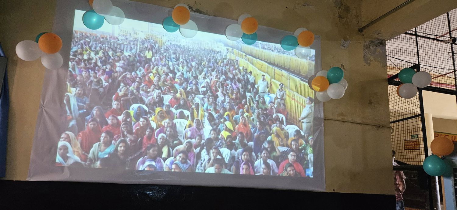 -प्रदेश मंत्री डी.पी भारती जी ने बताया कि हाथरस में आज “स्वस्थ नारी- सशक्त परिवार” योजना के शुभारंभ