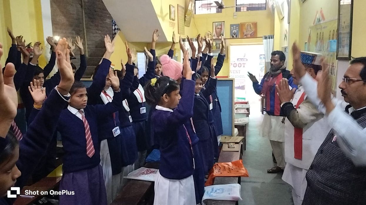 -दिनांक 19 दिसंबर 2025 को राजपूत कॉन्वेंट स्कूल, बांदा में भगवती मानव कल्याण संगठन के तत्वावधान म