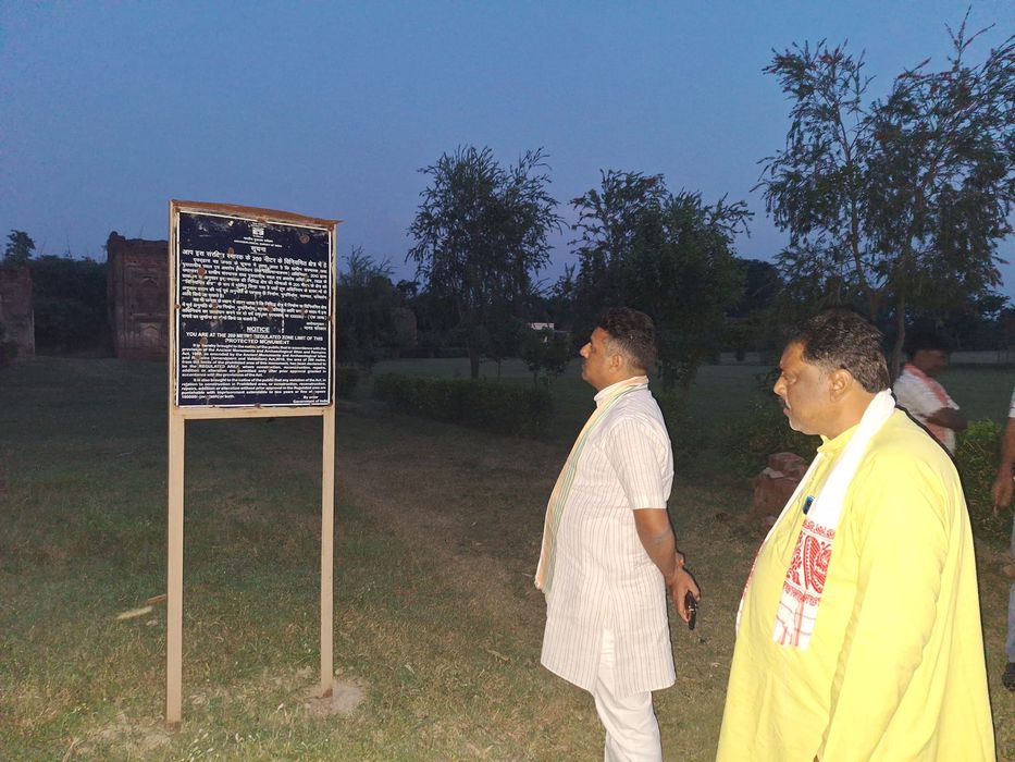-पूर्व विधानसभा प्रत्याशी भारतीय जनता पार्टी के नेता सूर्यमुनि तिवारी जी ने बताया कि आज विधानसभा सैय