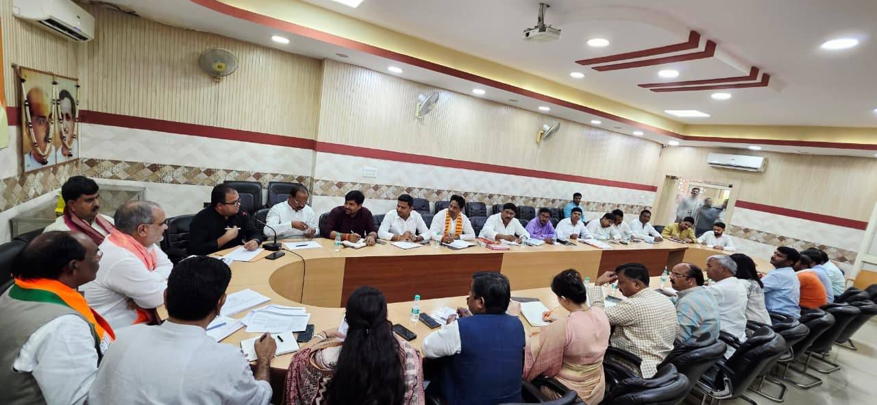 -प्रदेश मंत्री डी.पी भारती जी ने बताया कि लखनऊ भाजपा प्रदेश कार्यालय पर आयोजित "डॉ. अम्बेडकर सर्कल स